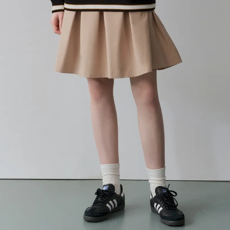 Teenie Weenie Casual Short Skirts Women's Khaki-4