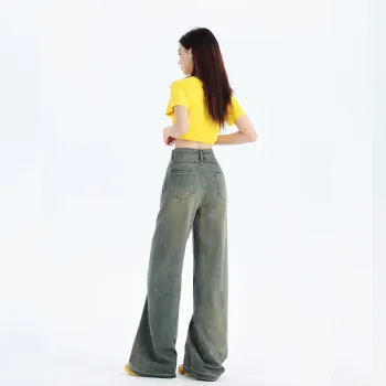 Kele Coco Jeans Unisex Vintage Blue
