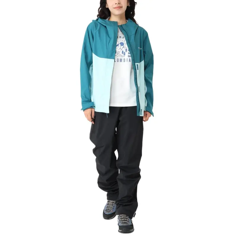 Columbia Hazy Trail Windbreaker Pants Women's Black-4