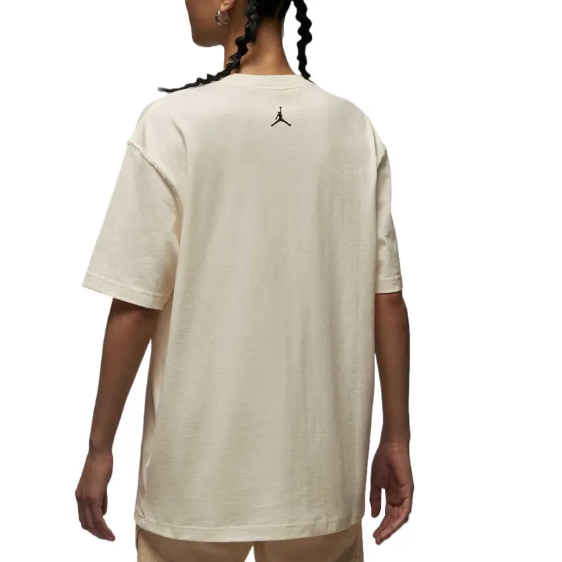 Jordan SS25 Drop Shoulder Sleeve T Shirt Women's Sail White-1
