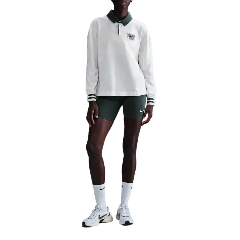 Nike Sportswear Essential Women's Oversized Long Sleeve Polo-1