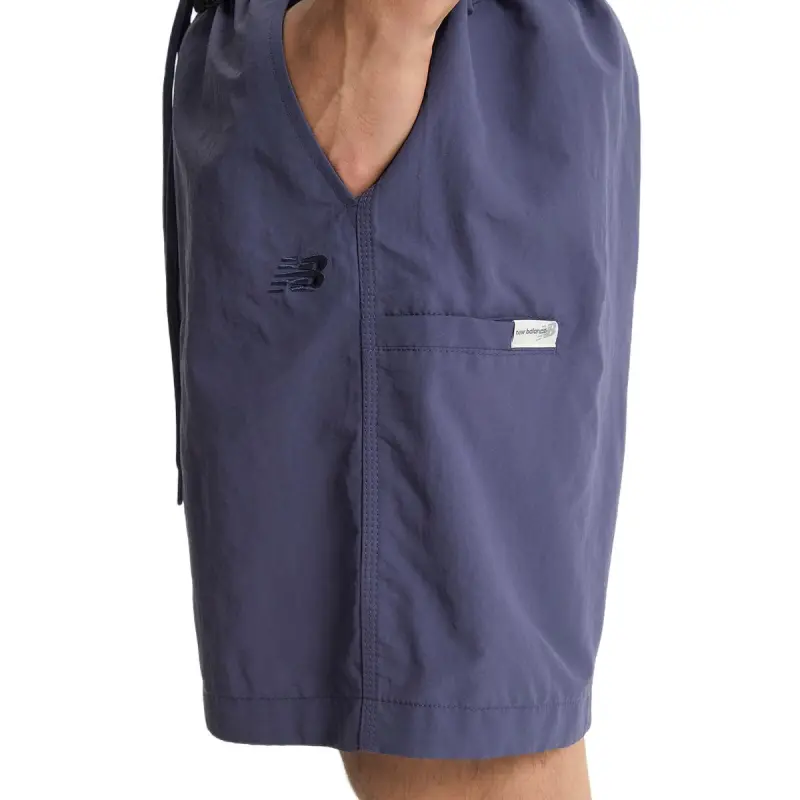 New Balance UNI HERITAGE Casual Shorts Men's Purple-2