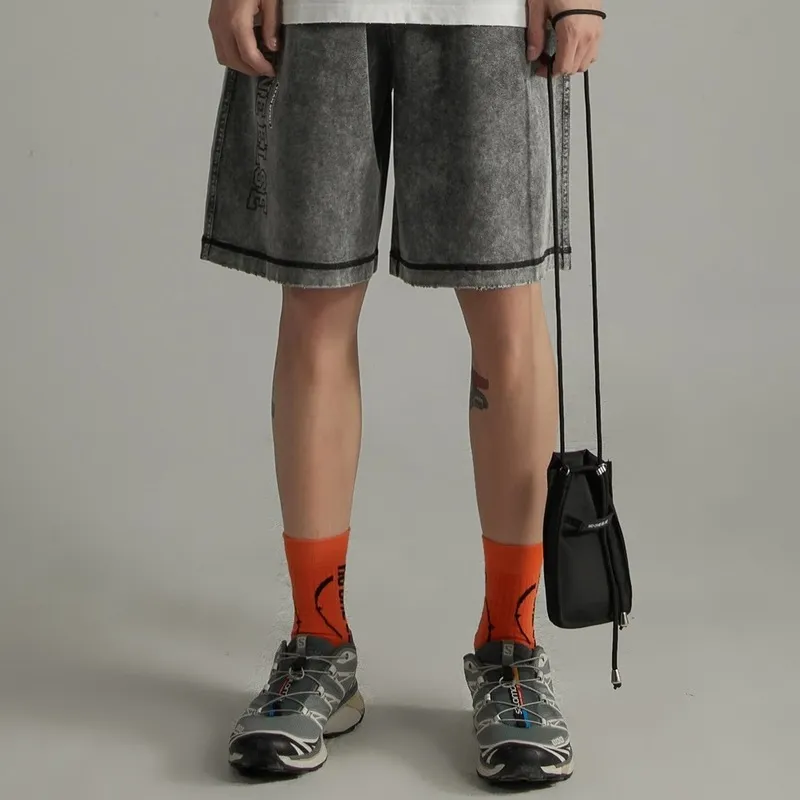 NO ONE ELSE Casual Shorts Unisex-3