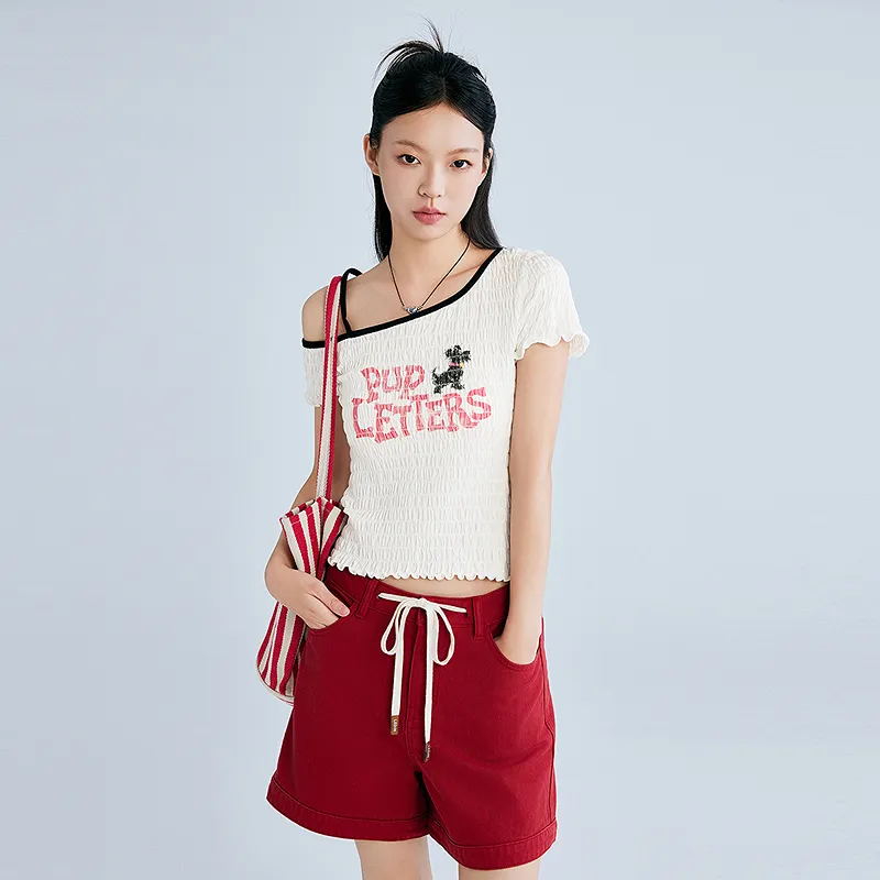 LEDIN T Shirts Women's White-4