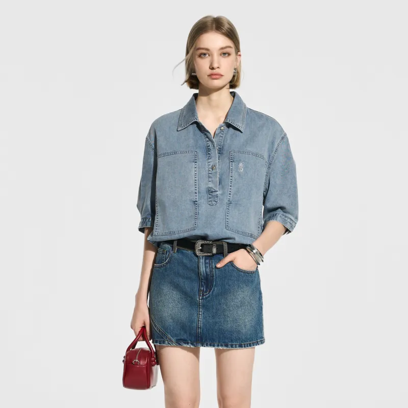 Bethine ['Pineapple' Calm And Unperturbed] Shirt Women's-4