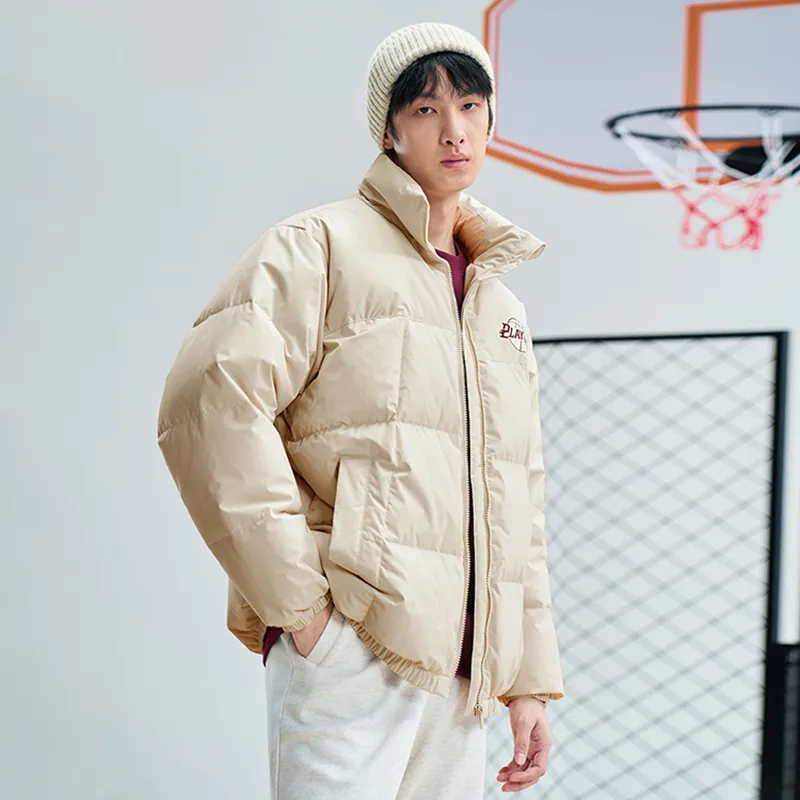 XTEP Down Jacket Men's Tofu Skin-3