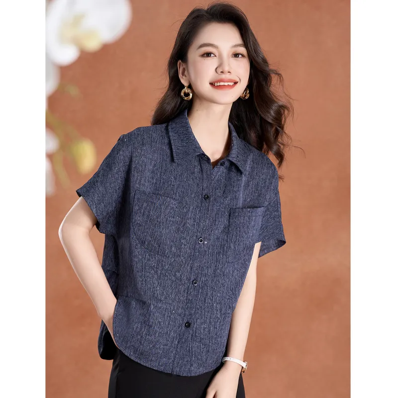 Mylan Shirts Women's Blue-2