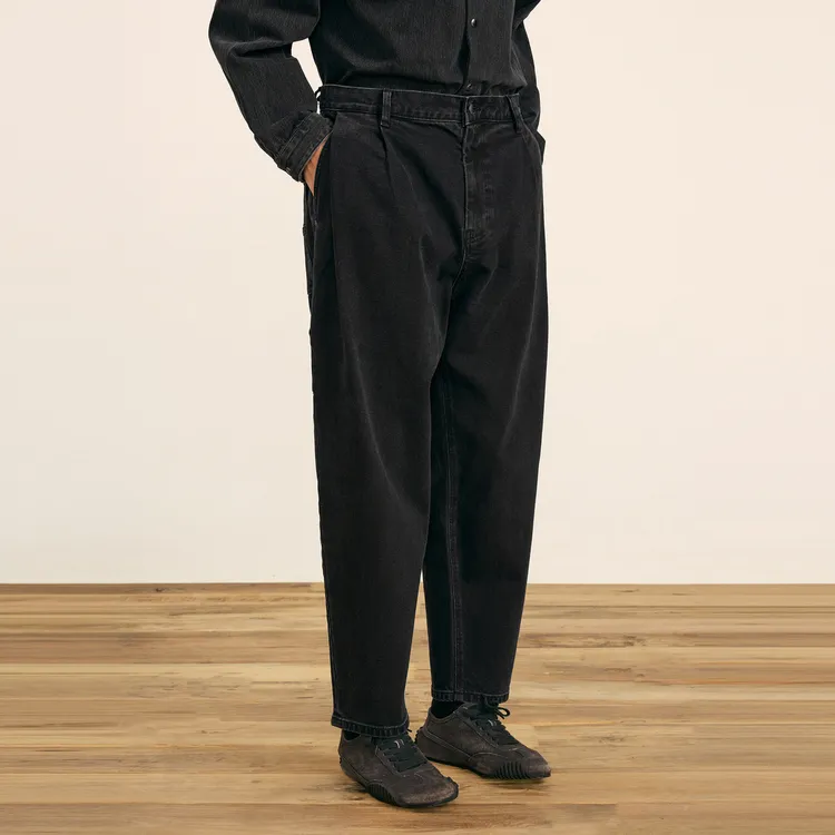 CROQUIS Jeans Men's Denim Black-4