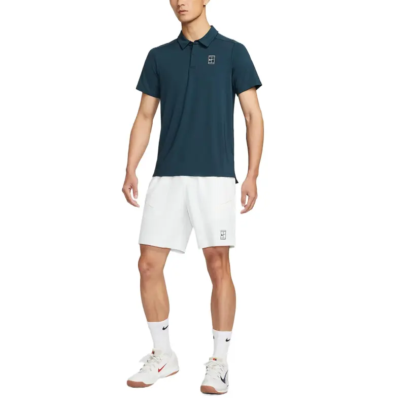 Nike Court AdvantageDri Fit T Shirt Men's Deep Sea Blue-2