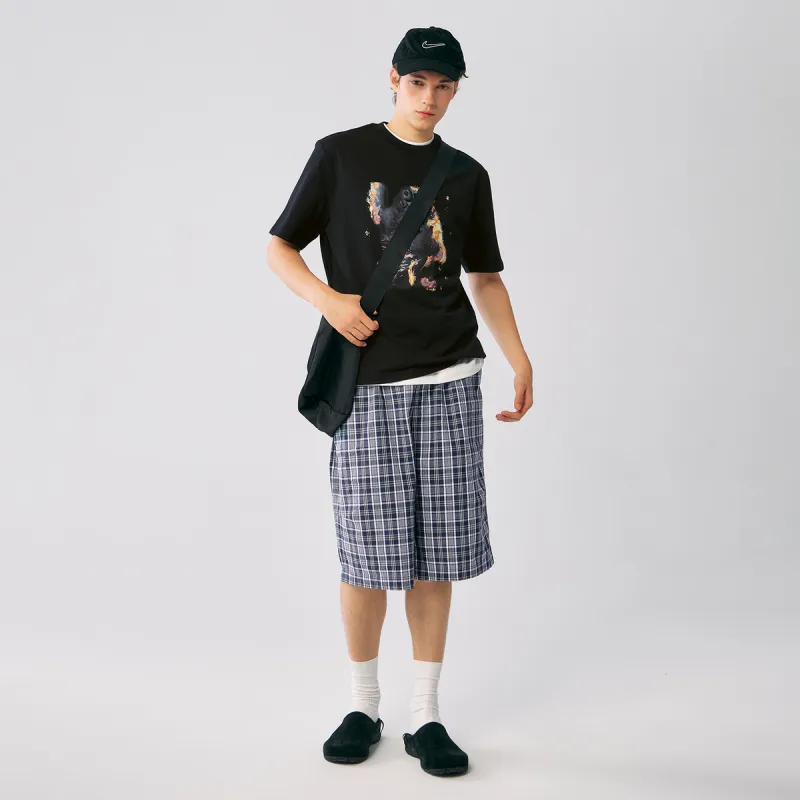 MYSAMESAME Summer T Shirt Unisex Plaid-4