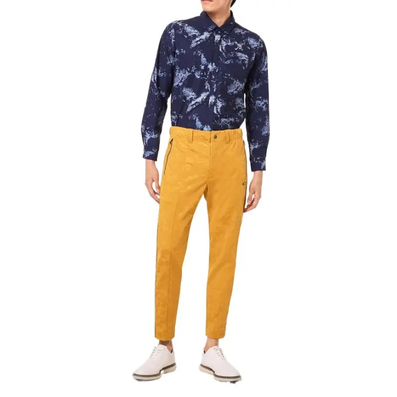 Oakley Skull Endeavor Relax Tapered Casual Pants Men's Yellow-6