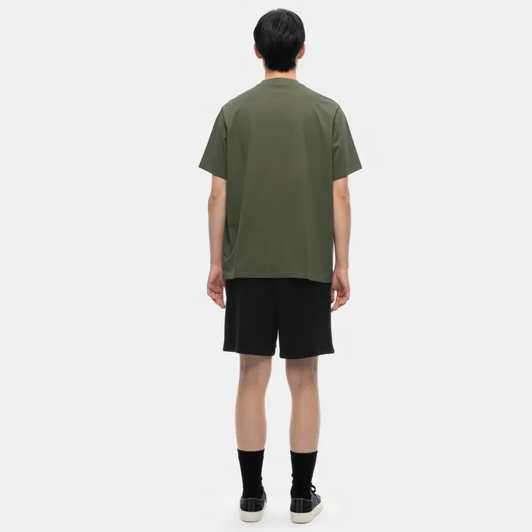 Nice Rice Casual Shorts Unisex Charcoal Black-2