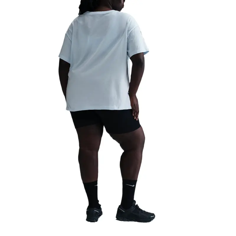 Nike SportswearSwoosh Drop Shoulder Sleeve T Shirt Women's White-2