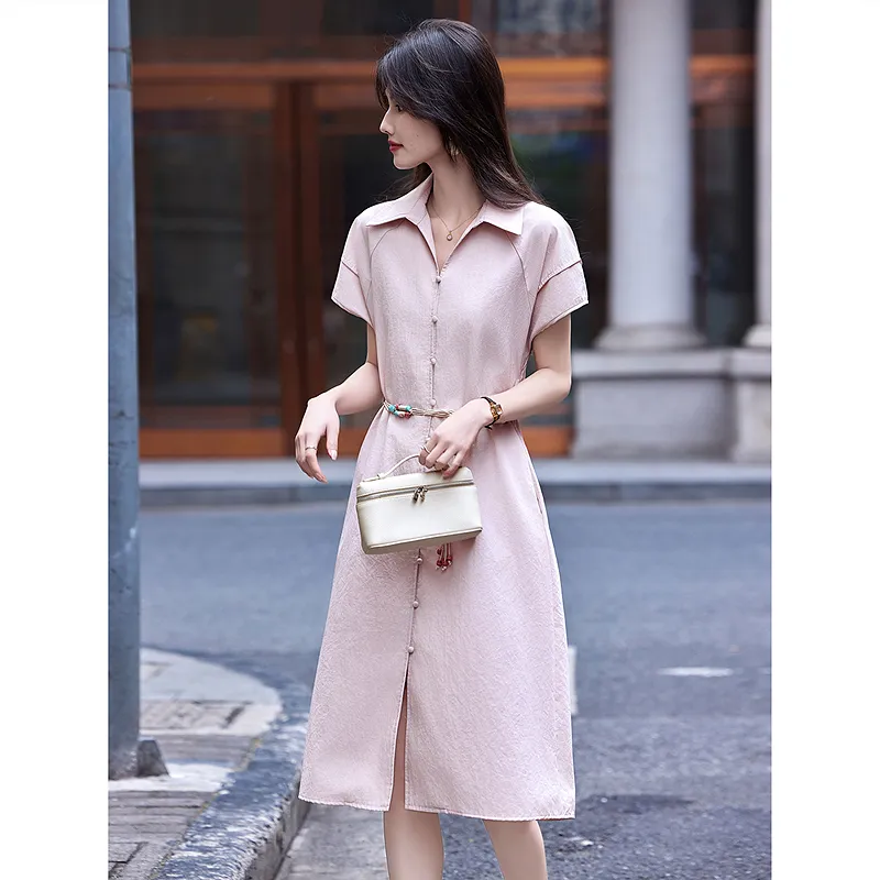 A Paradise For Awakening Short Sleeved Dress Women's-3