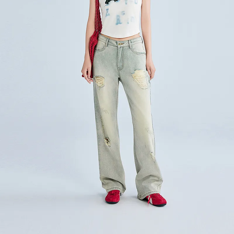 LEDIN Jeans Women's Denim Light Blue-2