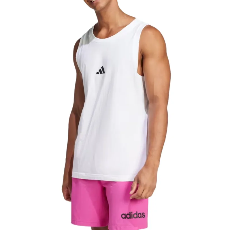 Adidas Sportswear Tank Top Men's White/Black-1