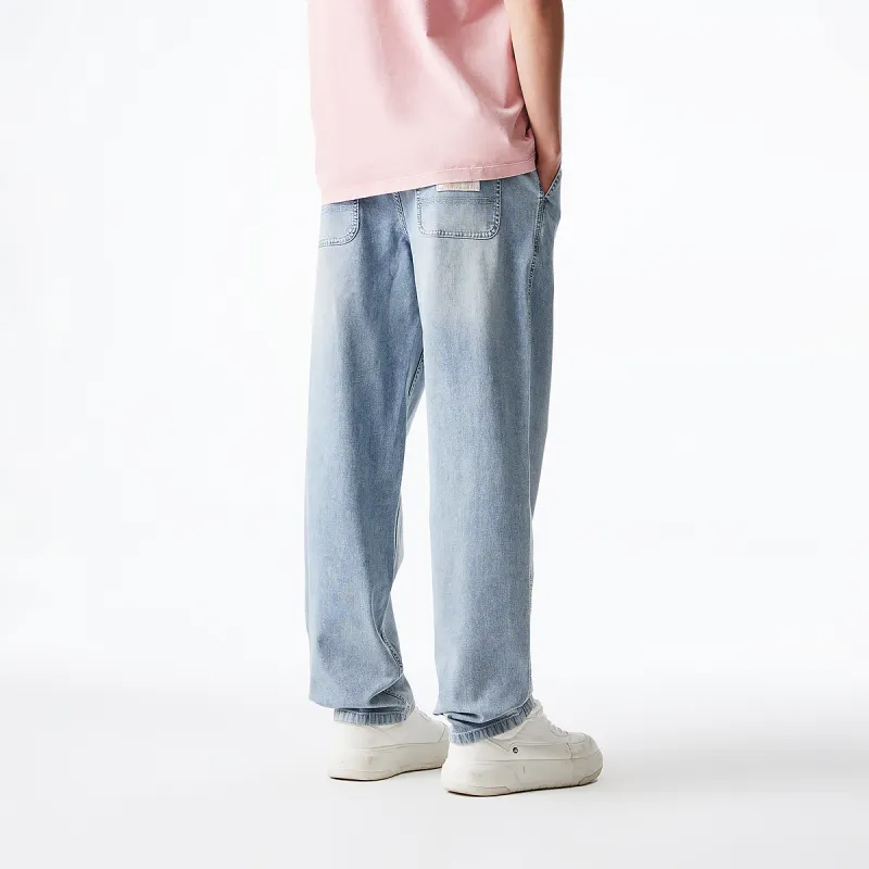 JACK JONES· Jeans Pants Men Light Blue-4