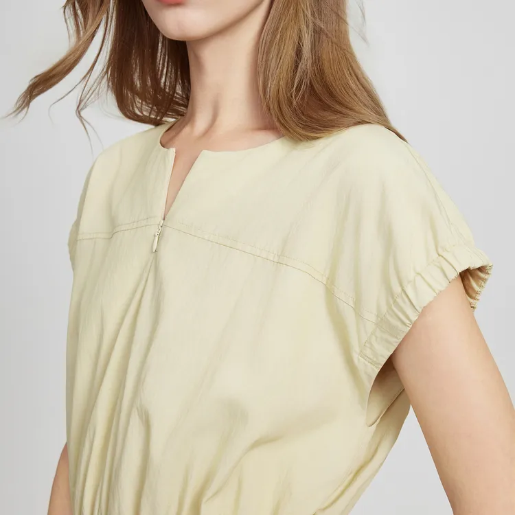 ELLE Short Sleeved Dress Women's-4
