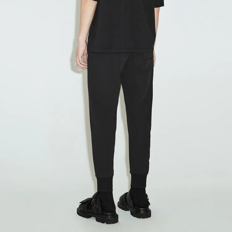 CROQUIS Casual Pants Unisex 001 Jet Black-3
