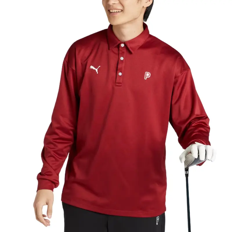 PUMA Golf Clothing Men's Fiery Red-2