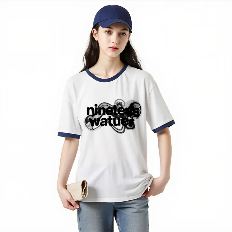 FAIRWHALE Drop Shoulder Sleeve T Shirt Women's-7