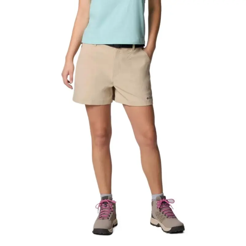 Columbia Brea Falls Omni-Shade Omni-Shield Release Casual Shorts Women's Ancient Fossil-2