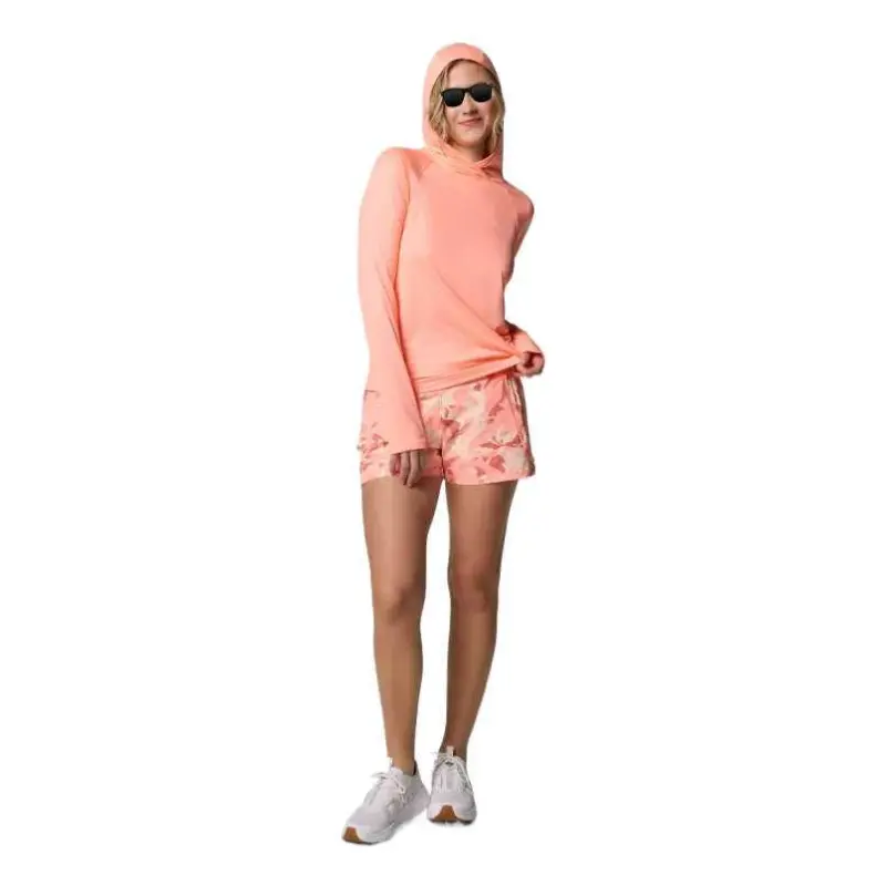 Columbia PFG Tidal Tee 2 Omni-Shade Omni-Wick Sweatshirt Women's Pink-3