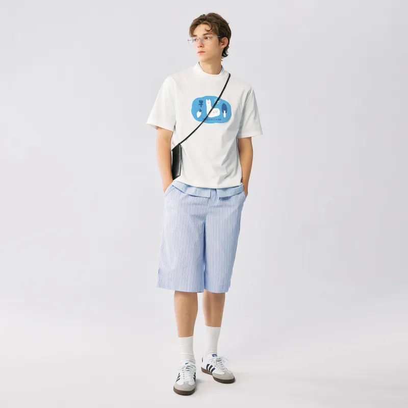 MYSAMESAME Casual Shorts Unisex-4