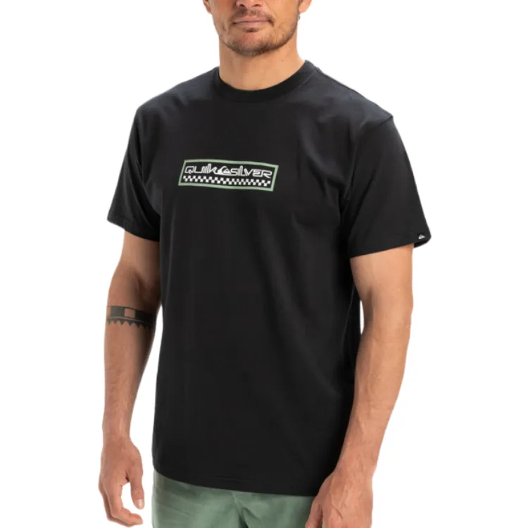 Quiksilver T Shirts Men Black-4