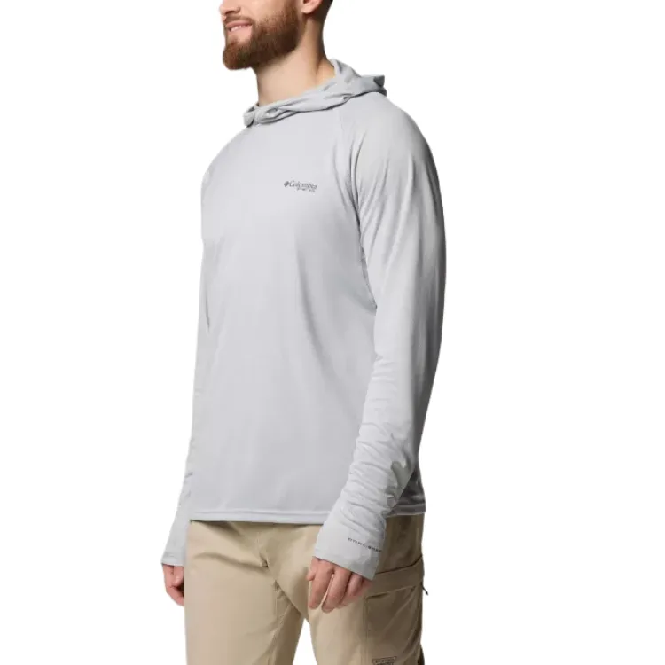 Columbia PFG Solar Stream Sweatshirt Men's Gray-2