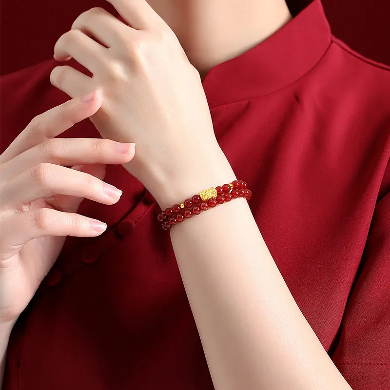 Royal Heaven's Choice Agate Bracelets Unisex-1