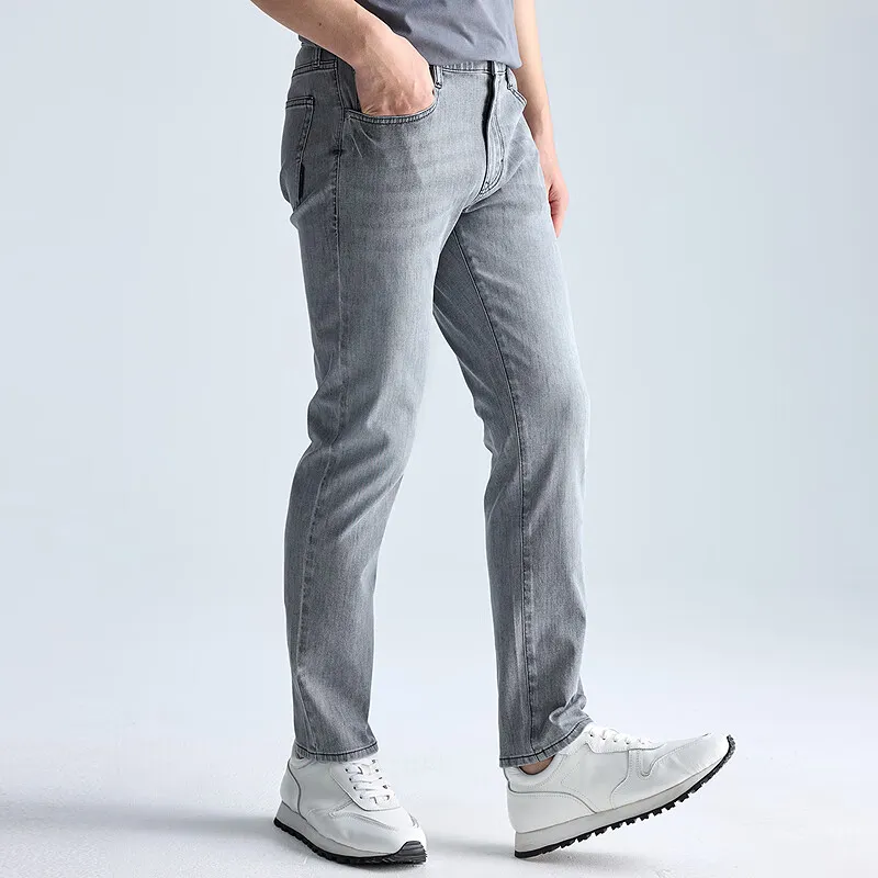 LESS IS MORE Jeans Men Gray-4