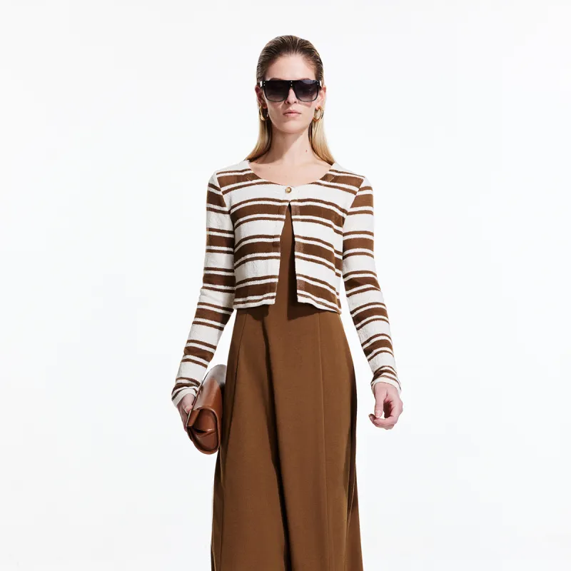 ONLY Two Piece Skirt Sets Women's E10 Deep Vibrant Brown-5