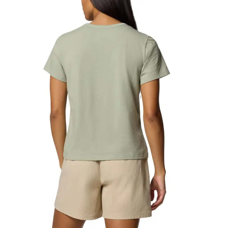 Columbia Sun Trek Regular T-Shirt Women's Light Green-1