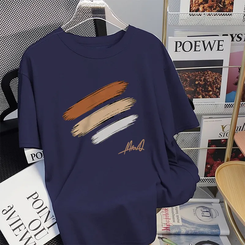 FAIRWHALE Drop Shoulder Sleeve T Shirt Women's-11