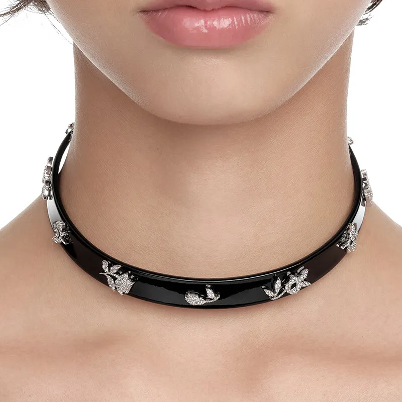 YVMIN Crystal embellished Headband-1