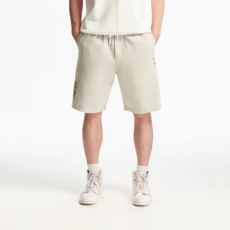 JACK JONES· x NBA Casual Shorts Men's C00 Ecru-2