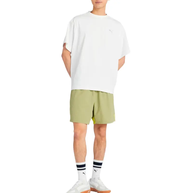 PUMA T Shirts Men White 02-4