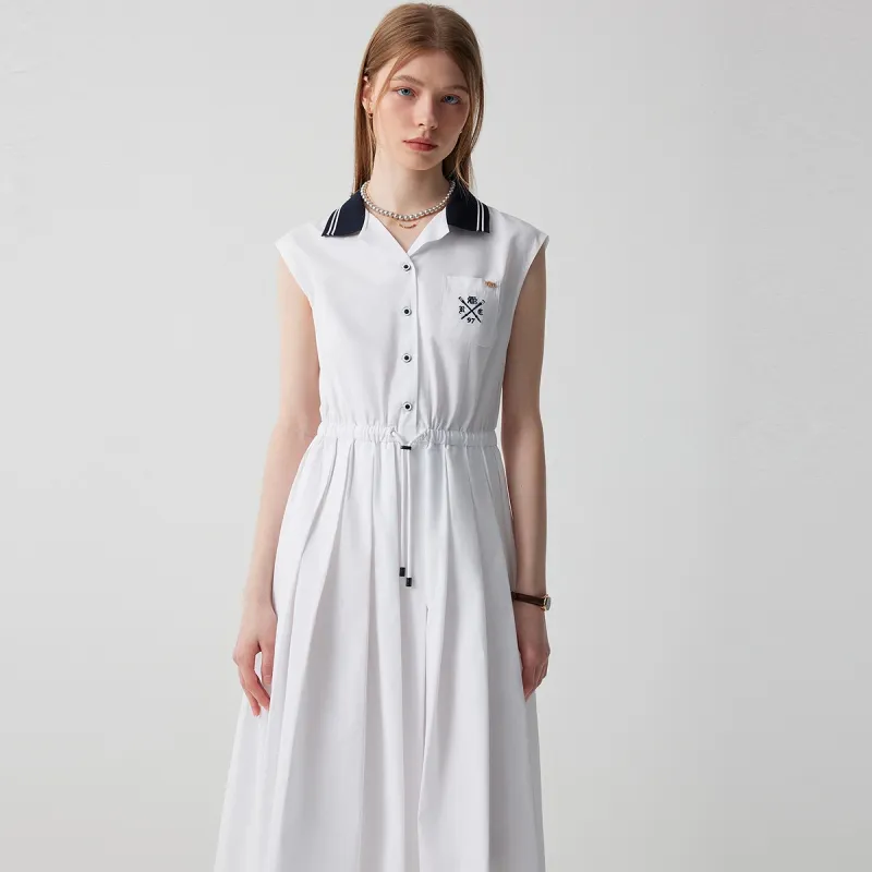Teenie Weenie Sleeveless Dress Women's White-4