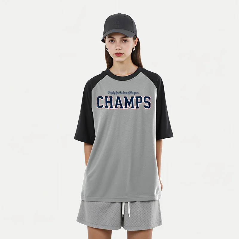 FAIRWHALE Raglan Sleeve T Shirt Women's-14