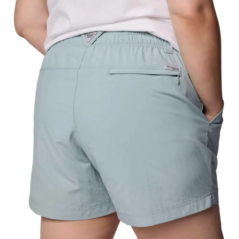 Columbia Backcast 2 Casual Shorts Women's Fragmented Blue-1