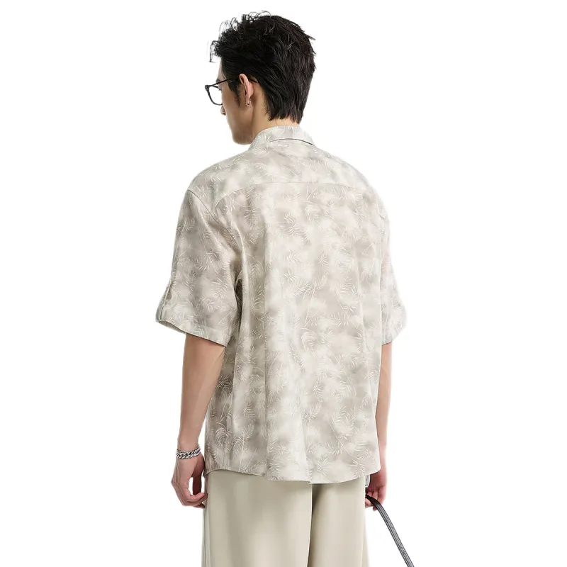 EARL JOEL Shirts Men Morning Mist-1