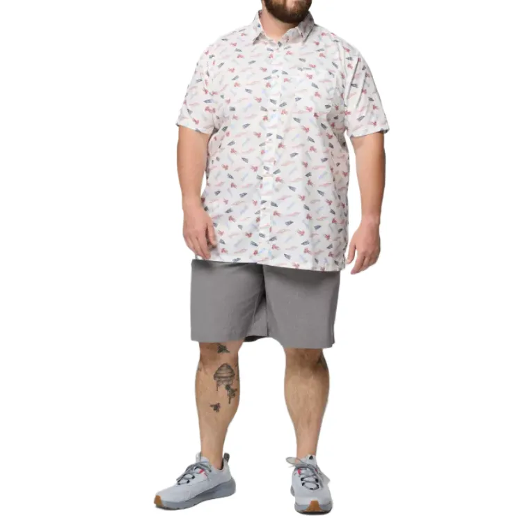 Columbia PFG Super Slack Tide Shirt Men's White-3