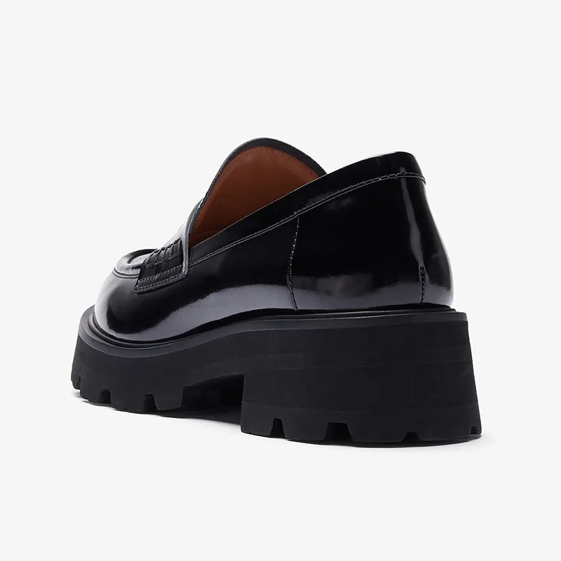 LE SAUNDA Loafers Women's Coffee/Black-7