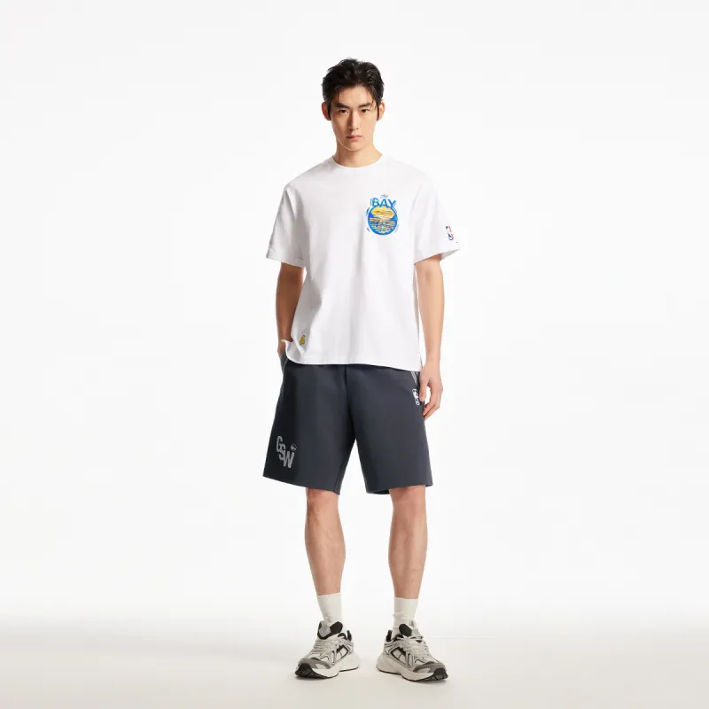 JACK JONES· JACK&JONESxNBA Casual Shorts Men's E42 Phantom Gray-3