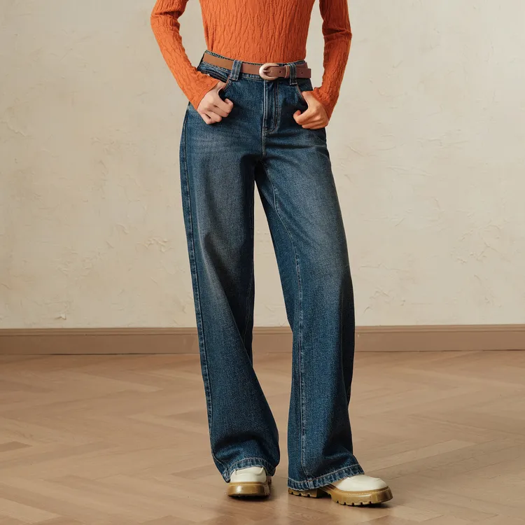 JZ. ANNAKRO Jeans Women's Dark Blue-2