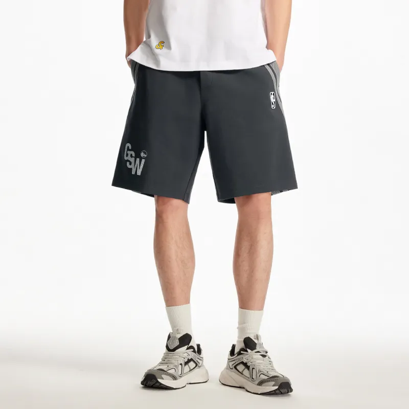 JACK JONES· JACK&JONESxNBA Casual Shorts Men's E42 Phantom Gray-5