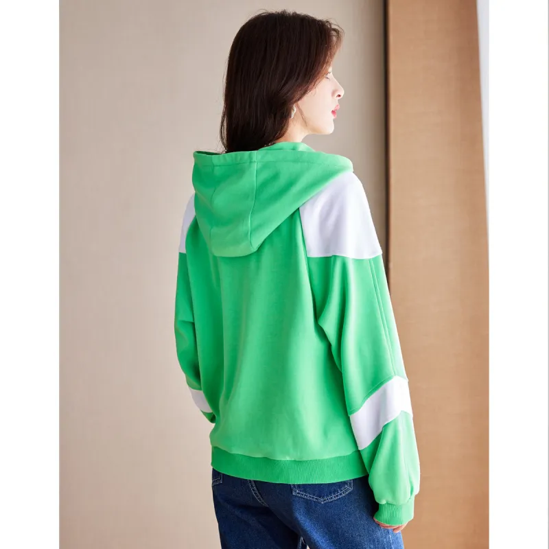 Like The Age Of Water Velvet feel Coat Women's Green-3