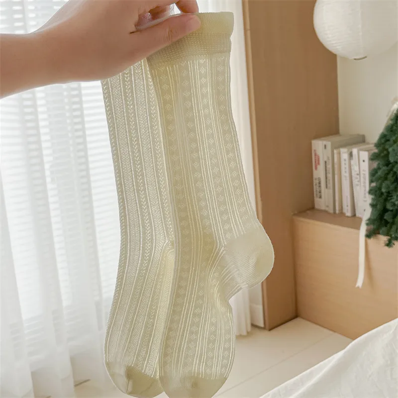 Gentle Welcome Mid Calf Socks Unisex Combo Set-4
