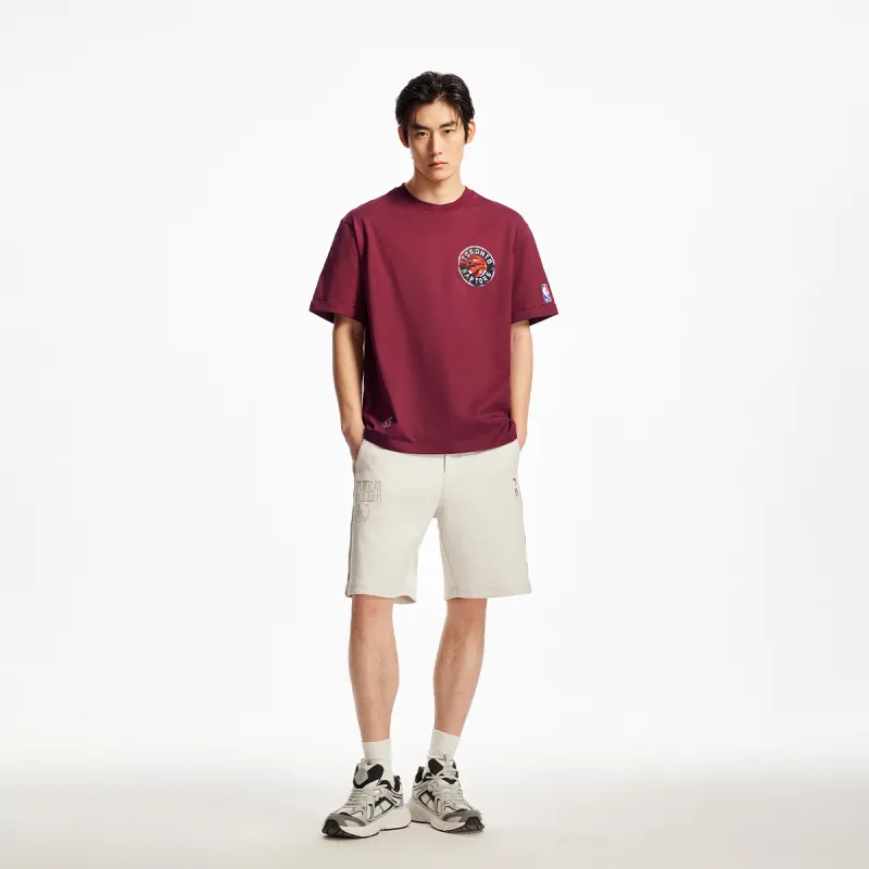 JACK JONES· JACK&JONESxNBA T Shirt Men's F16 Burgundy-3